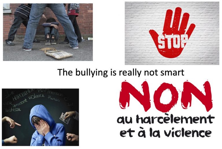 Poster Contre Le Harcelement En Anglais